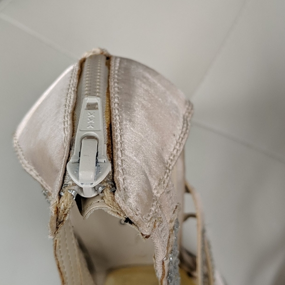 Spring pink platform heels - Picture 7 of 9